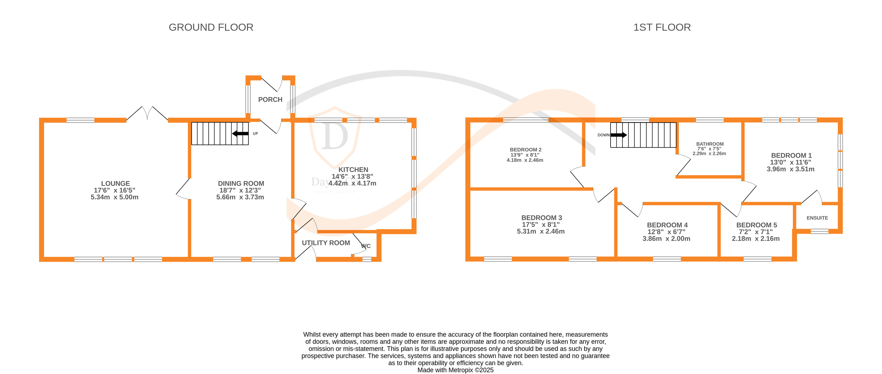 Floorplans For Oldfield, Keighley, West Yorkshire