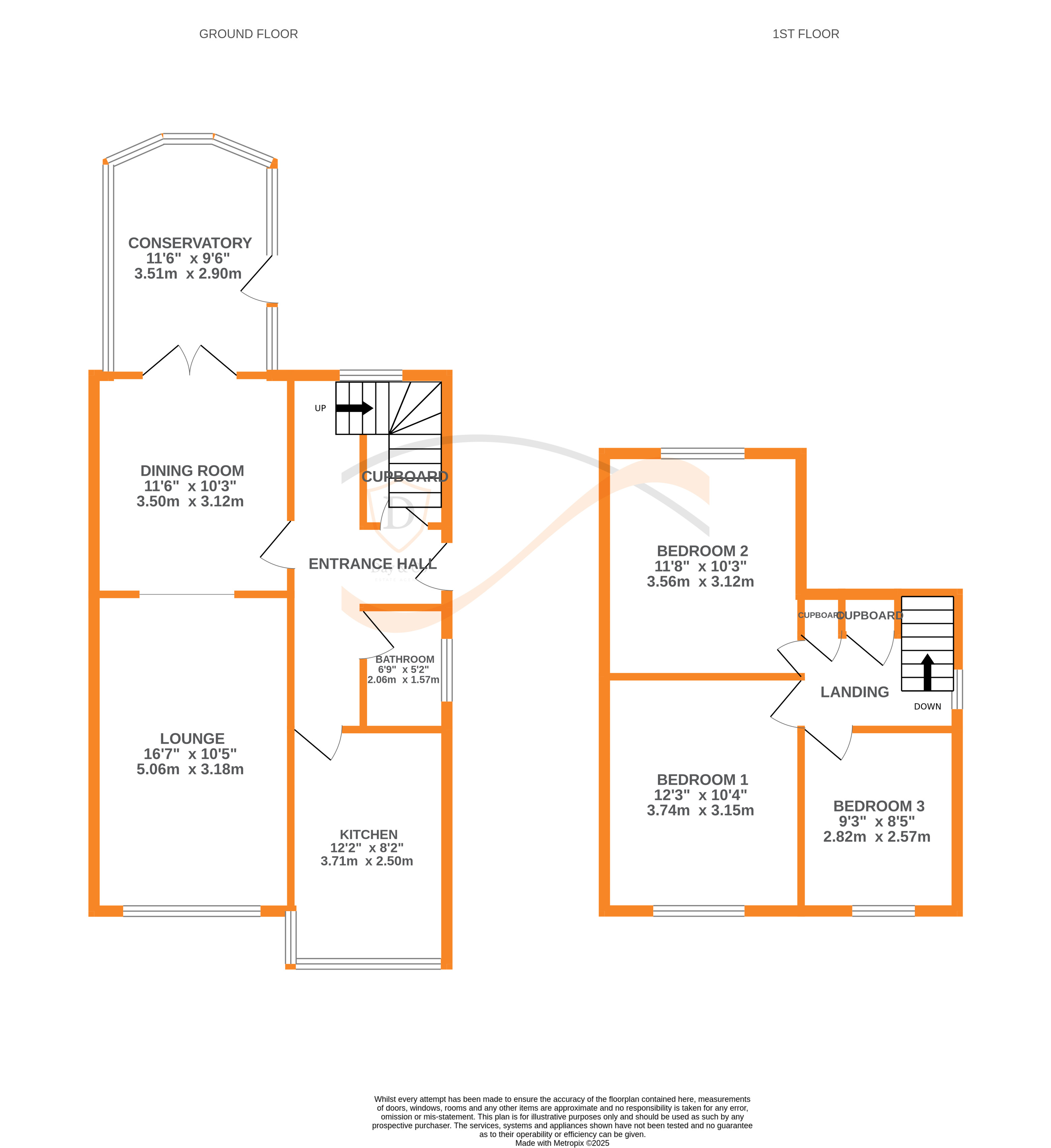 Floorplans For Wheathead Lane, Keighley, West Yorkshire