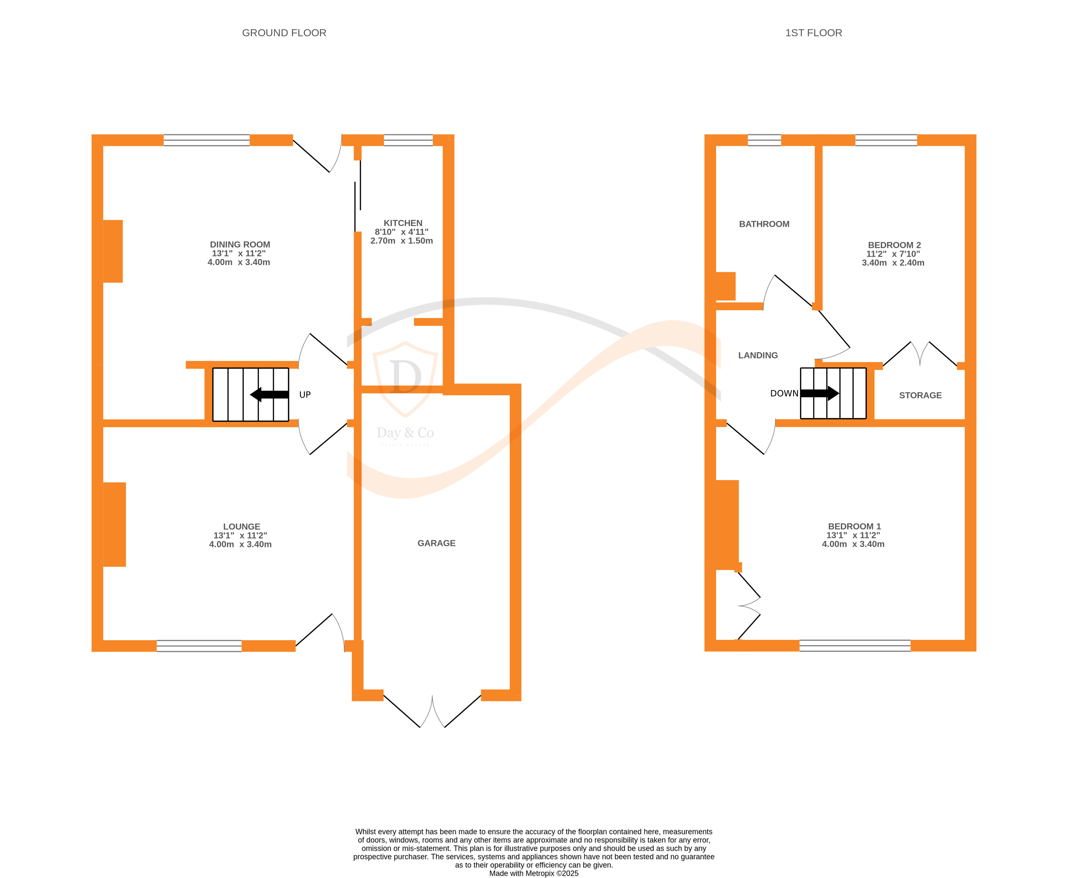 Floorplans For Riddlesden, Keighley, West Yorkshire