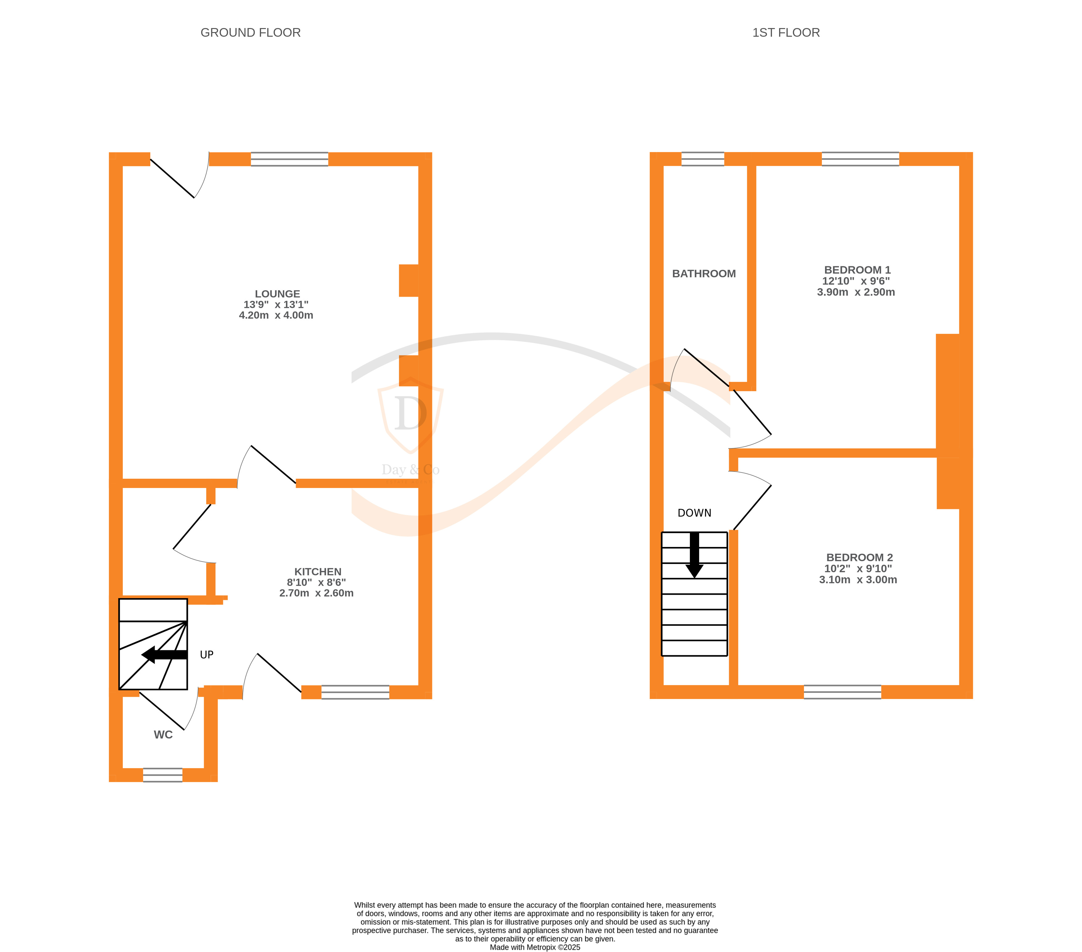 Floorplans For Stanbury, Keighley, West Yorkshire