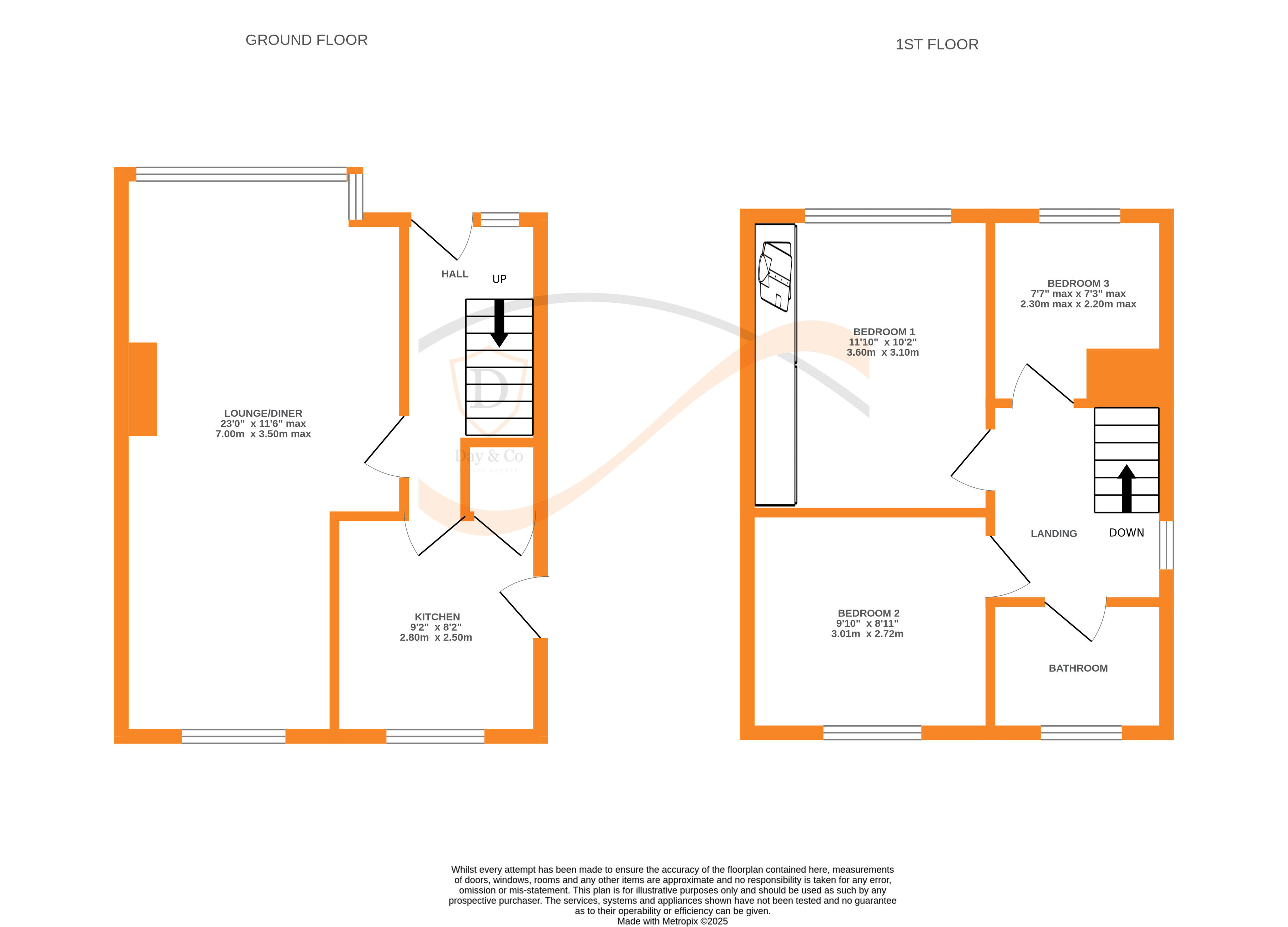 Floorplans For Cross Roads, Keighley, West Yorkshire