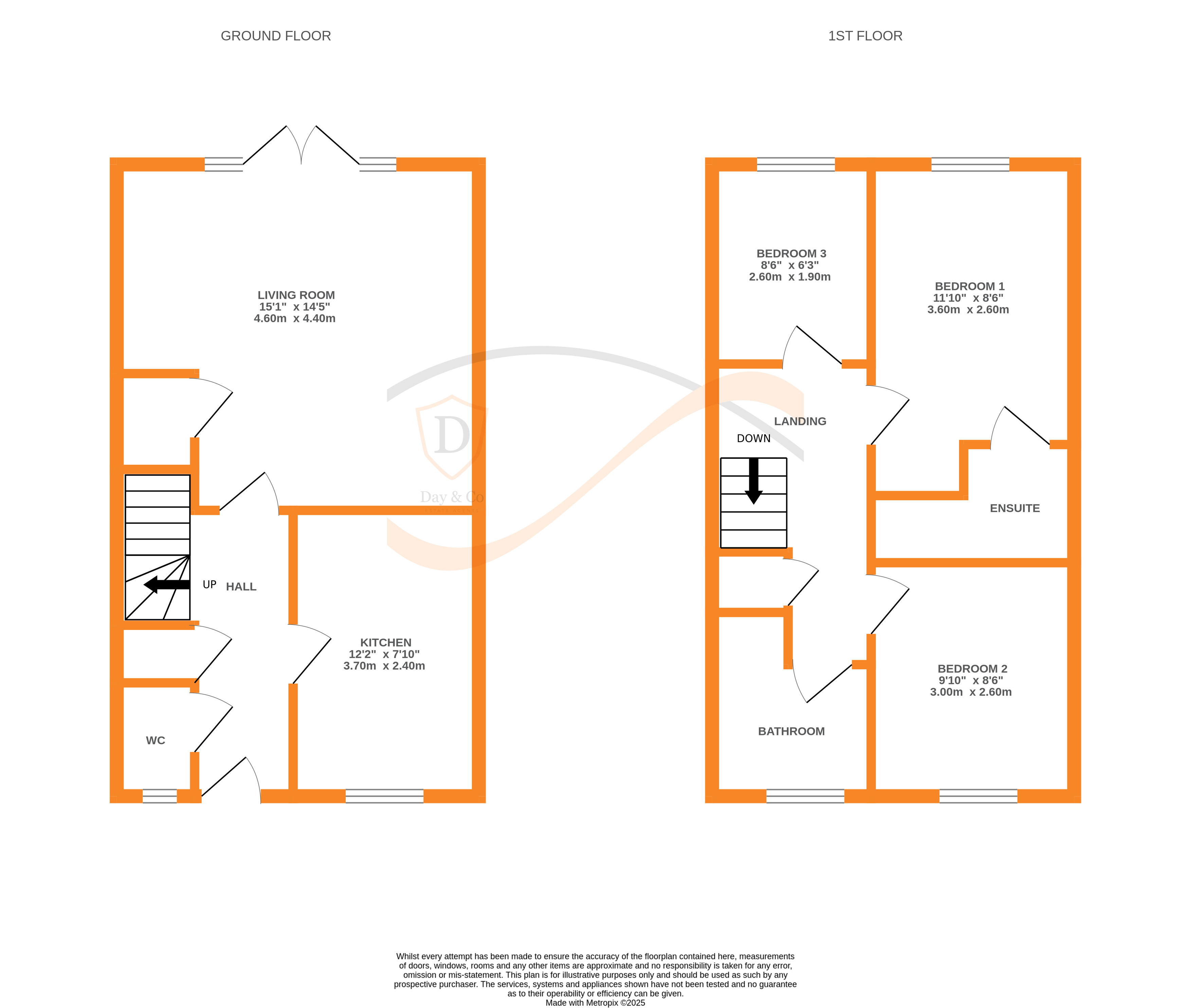 Floorplans For Far Whin Gate, Keighley, West Yorkshire