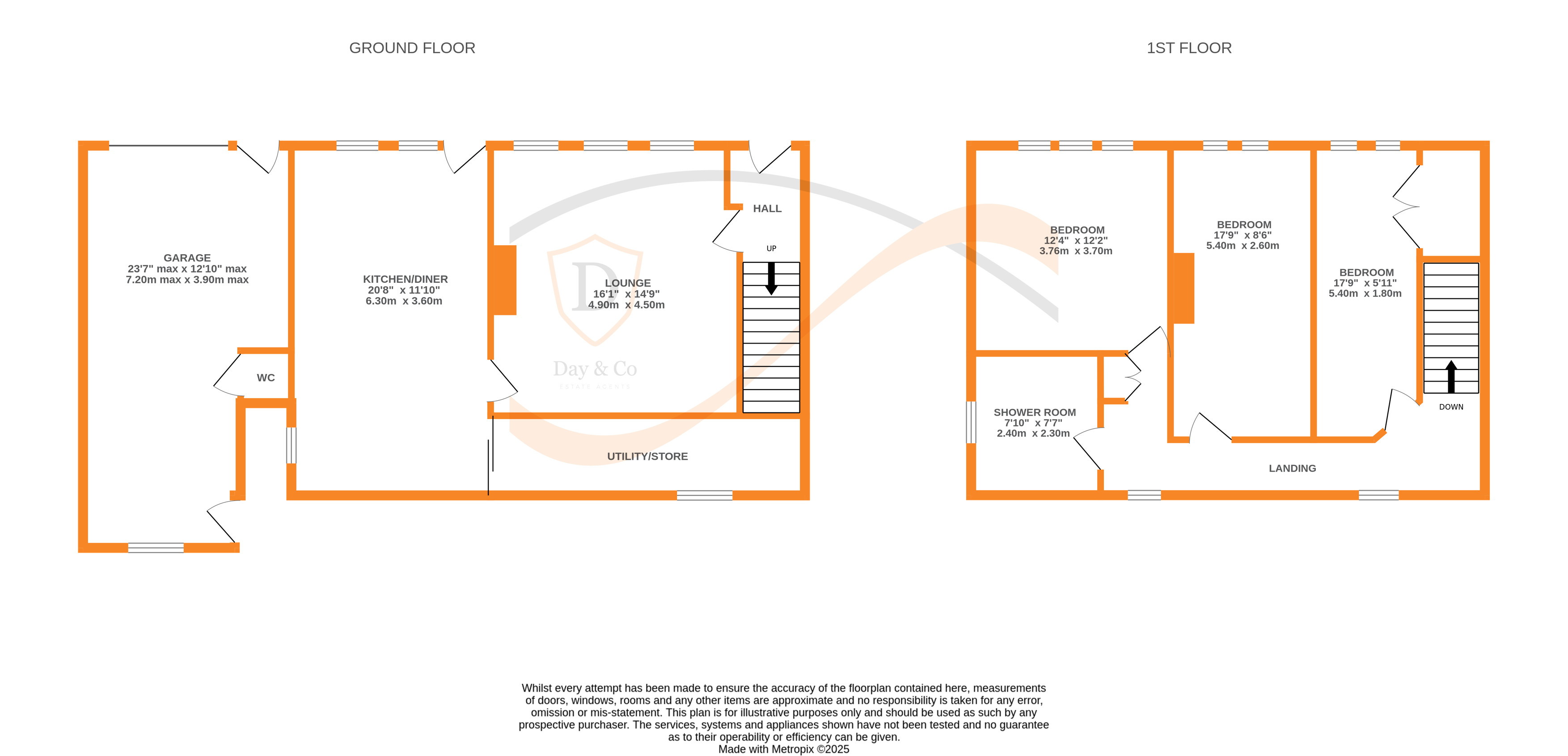 Floorplans For Cross Roads, Keighley, West Yorkshire