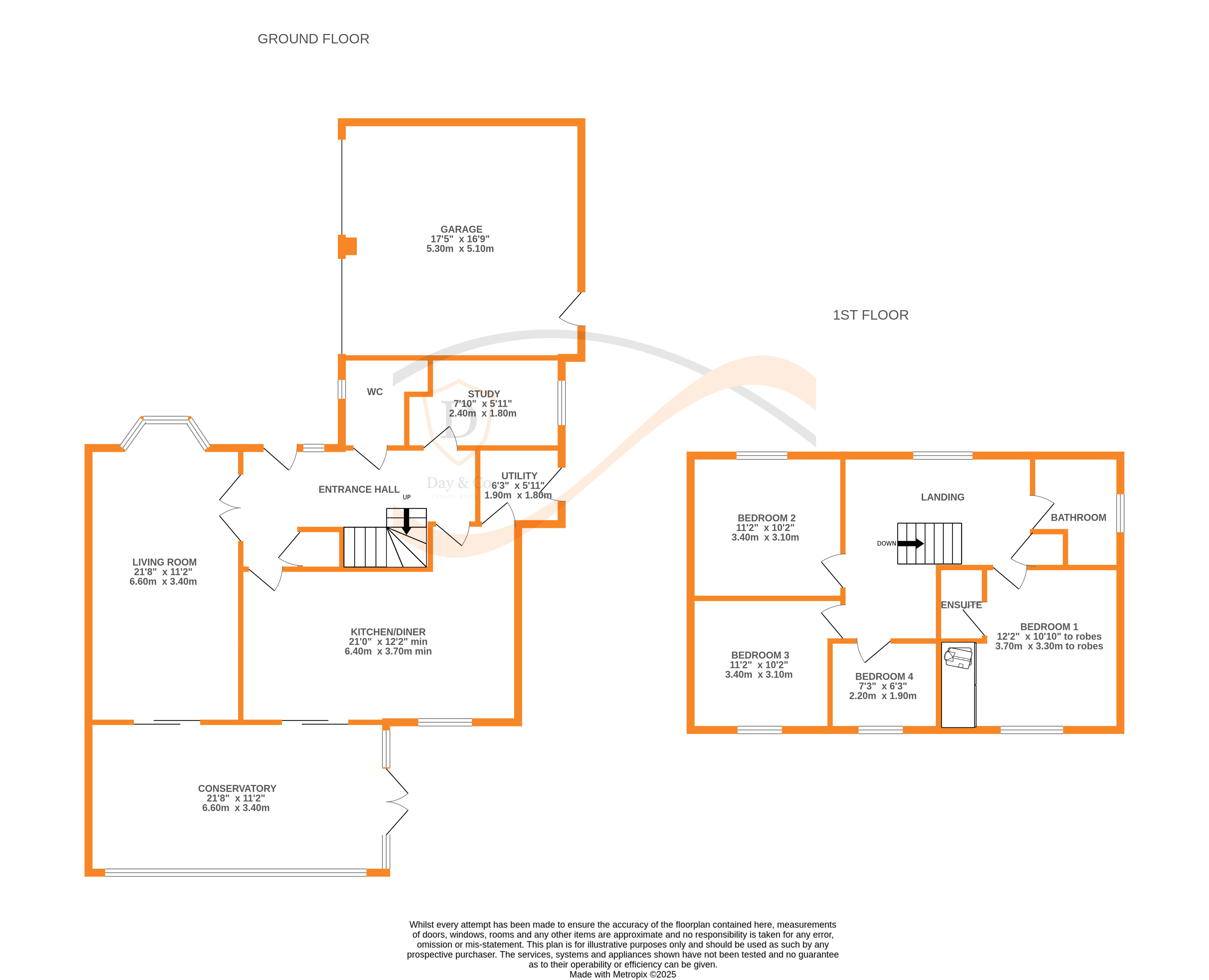 Floorplans For Steadings Way, Keighley, West Yorkshire