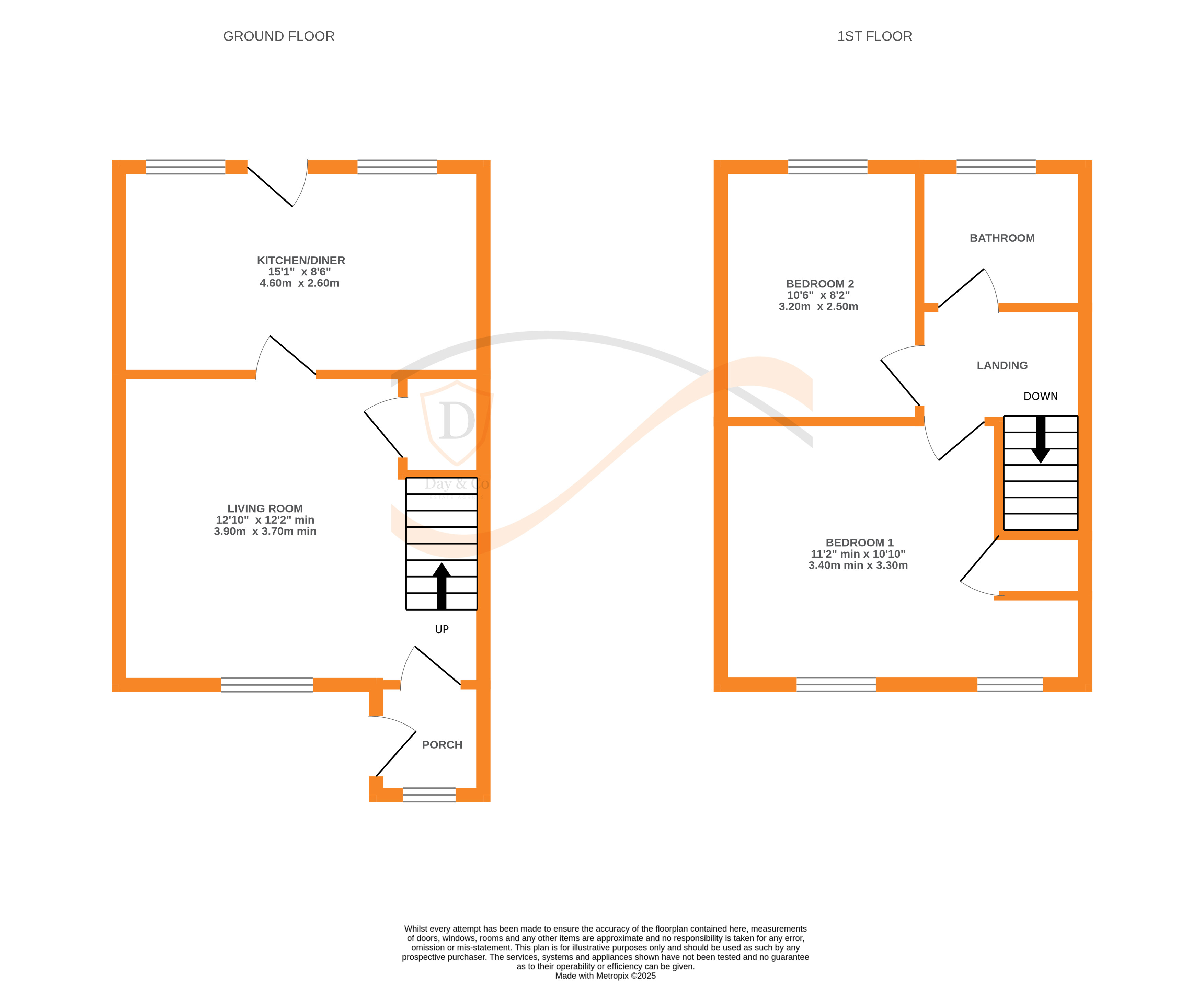 Floorplans For Oakworth, Keighley, West Yorkshire