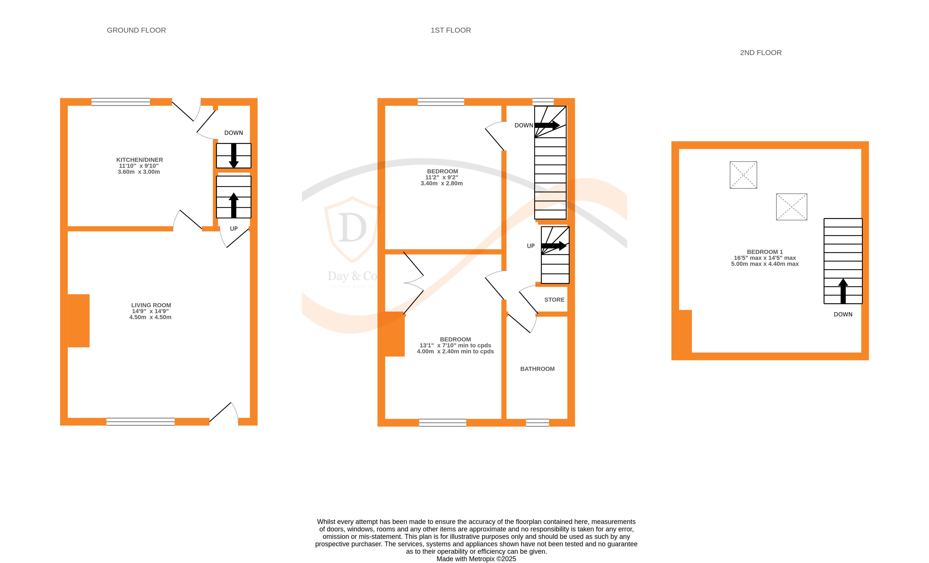 Floorplans For Ingrow, Keighley, West Yorkshire