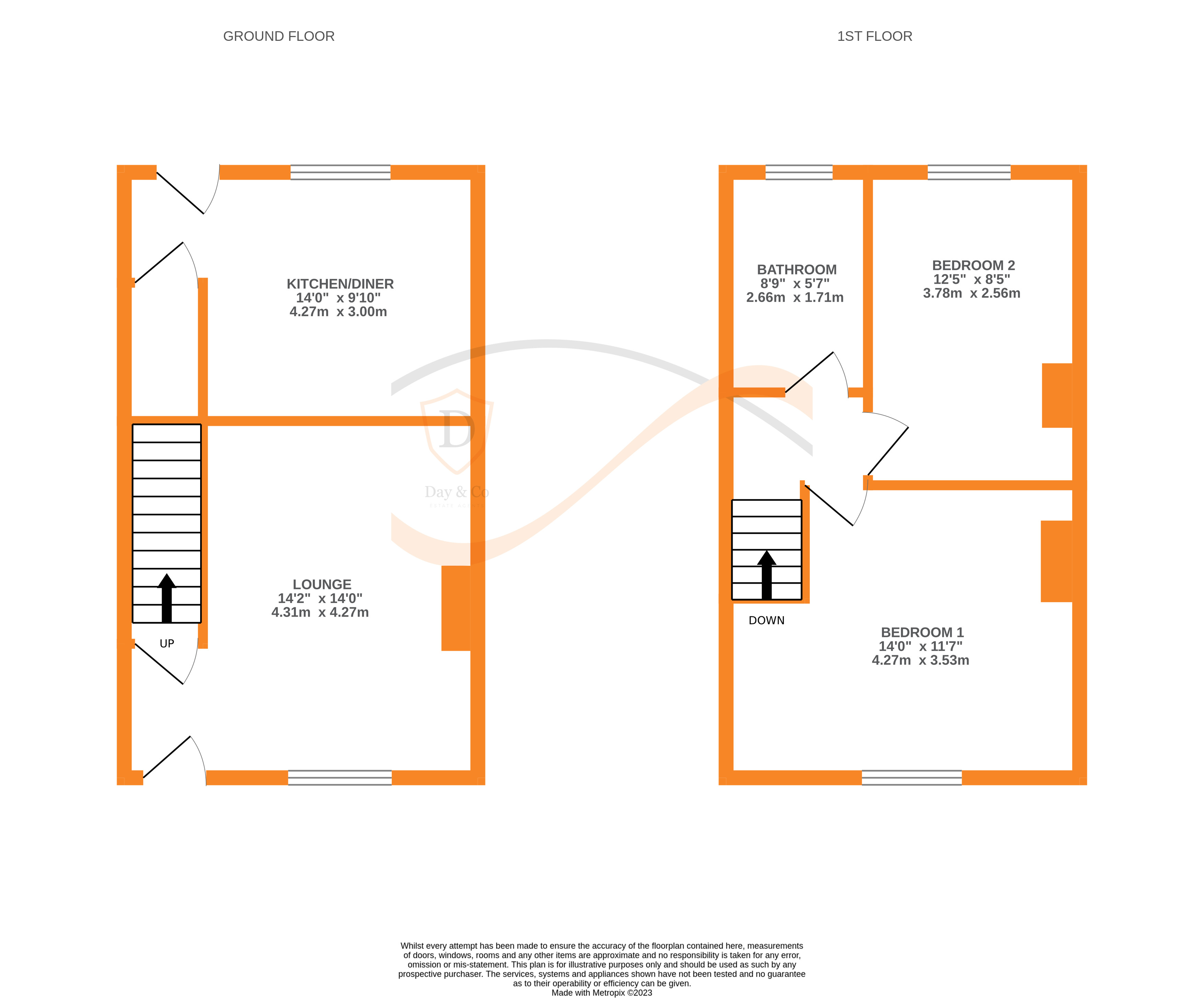 Floorplans For Oxenhope, Keighley, West Yorkshire