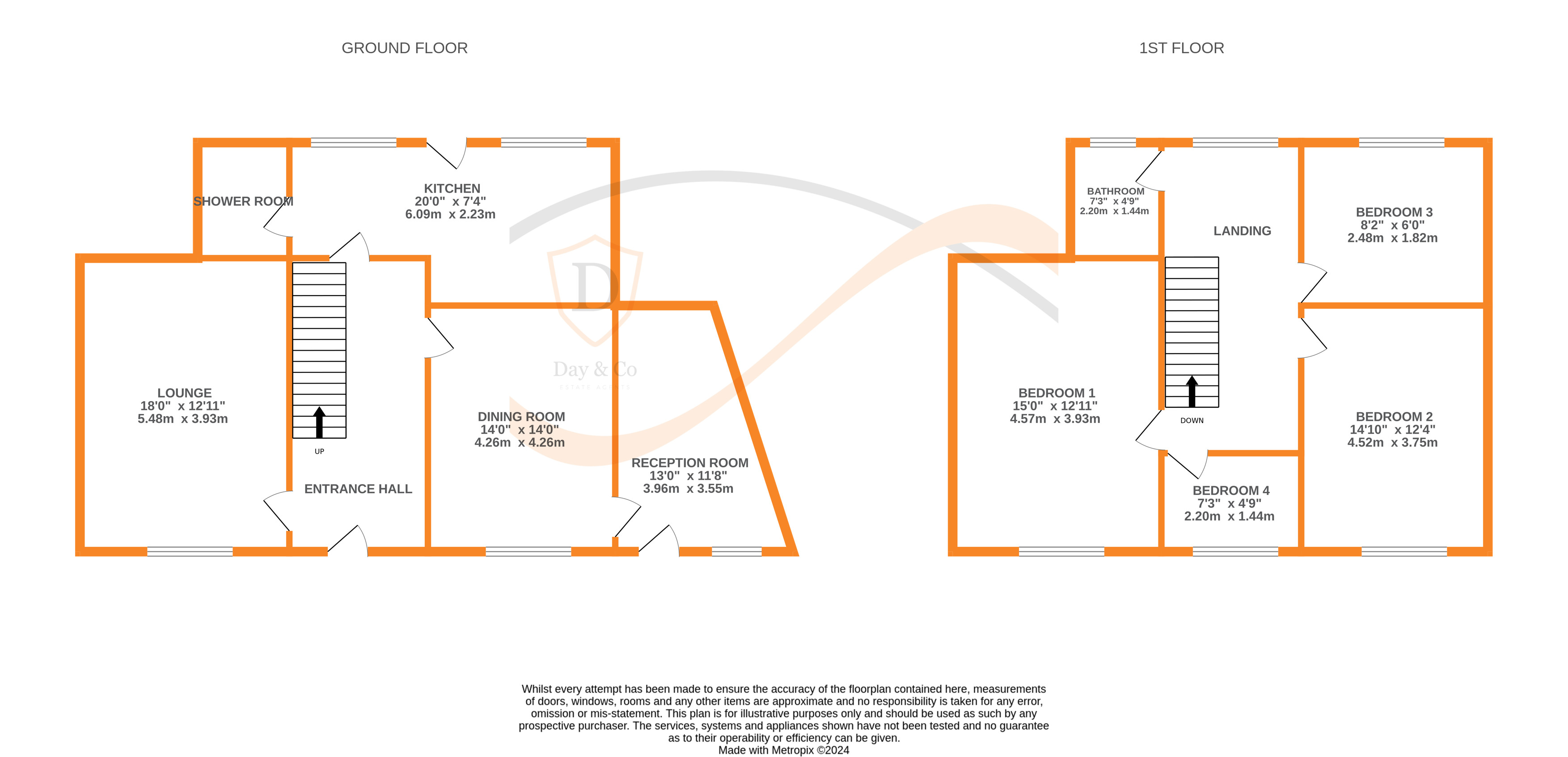 Floorplans For Haworth, Keighley, West Yorkshire