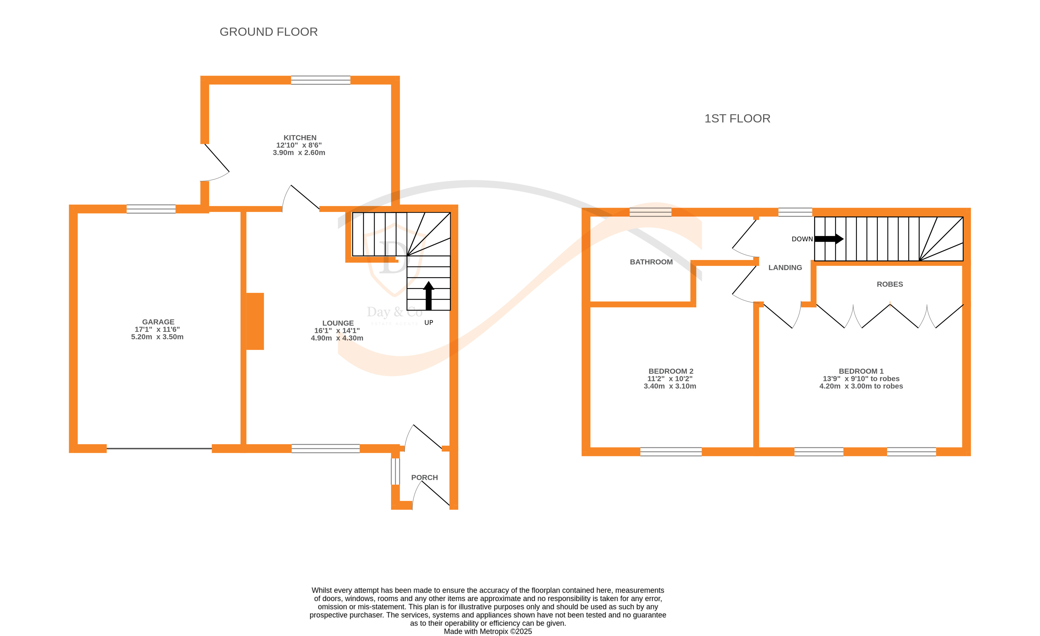 Floorplans For Long Lee Lane, Keighley, West Yorkshire