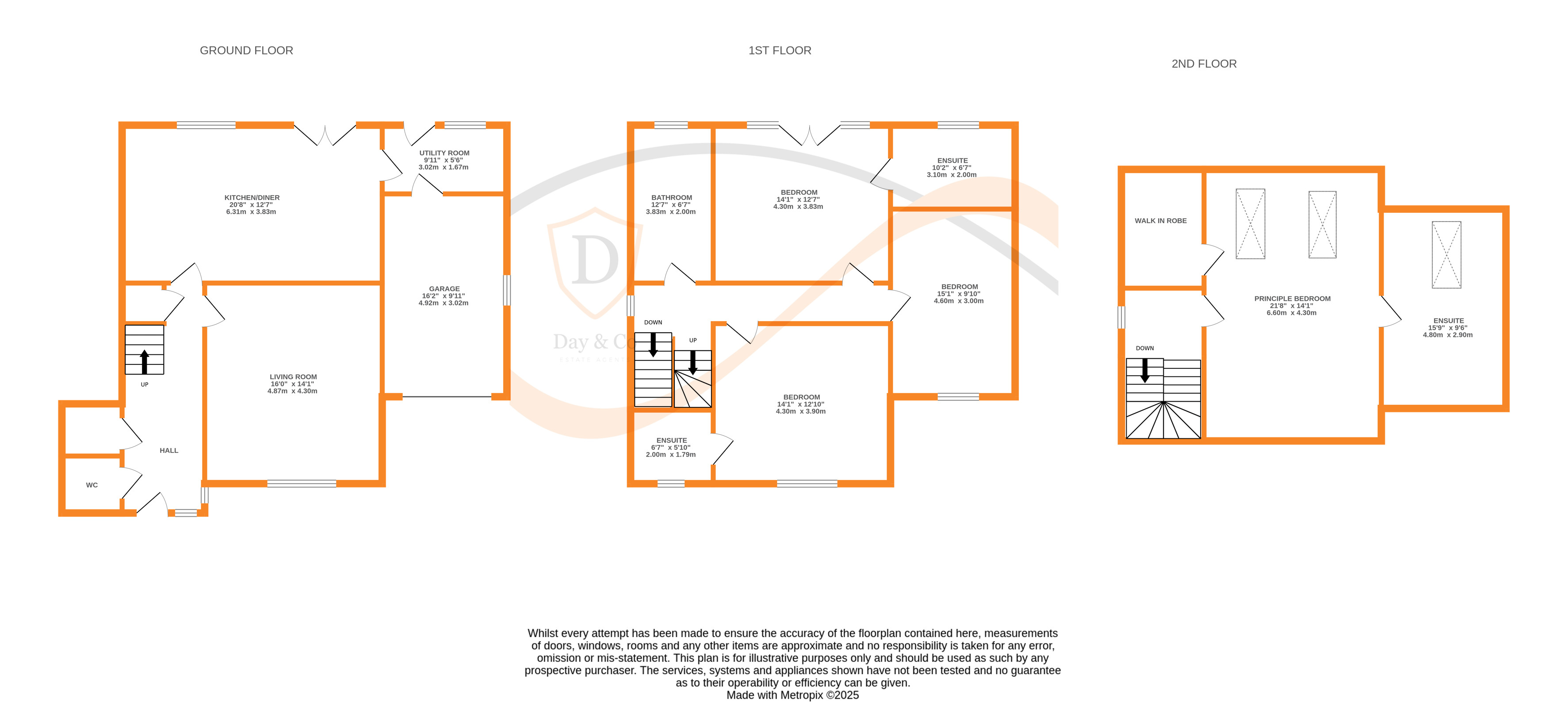 Floorplans For Oakworth, Keighley, West Yorkshire