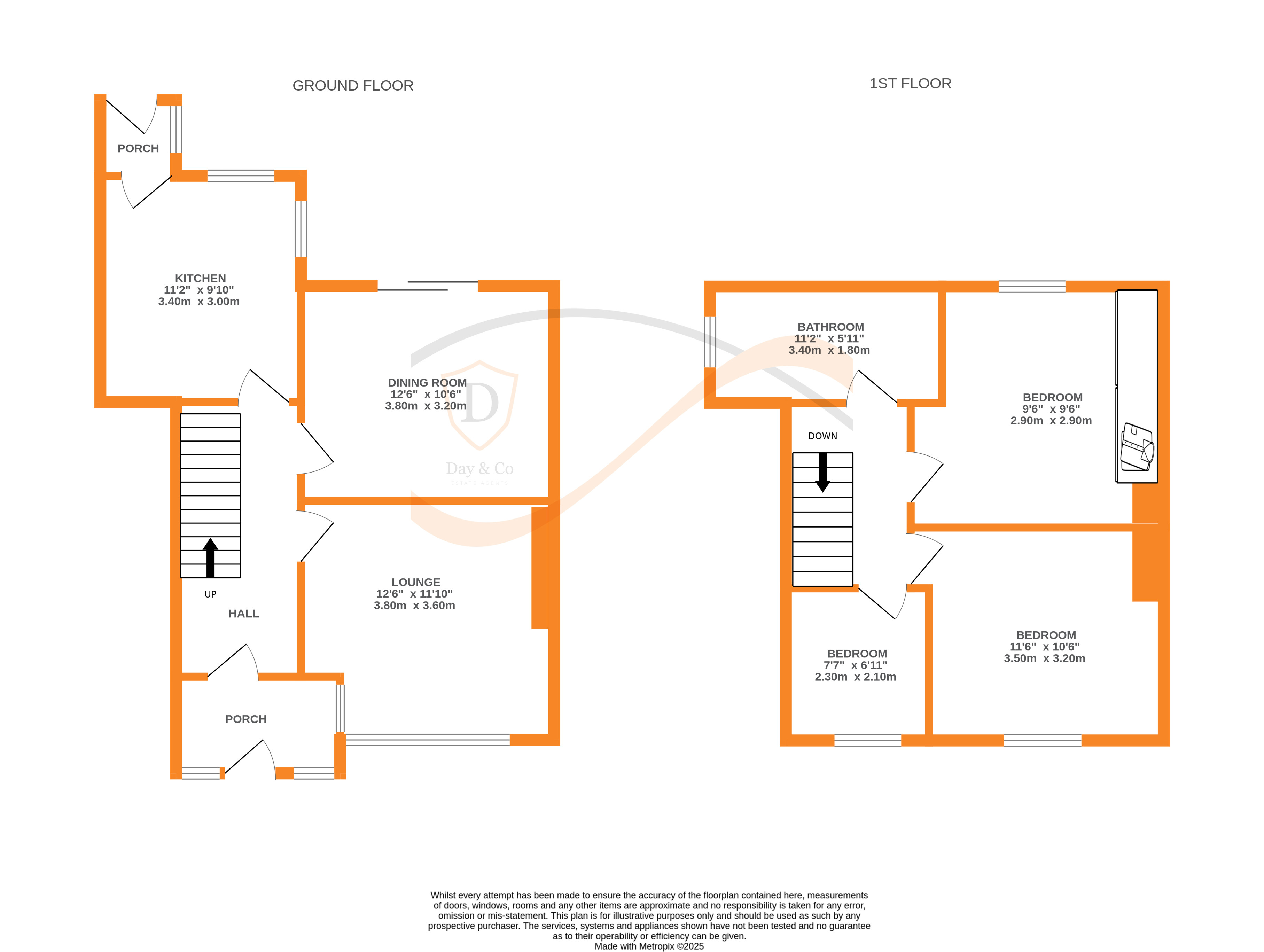 Floorplans For Cranleigh Mount, Keighley, West Yorkshire