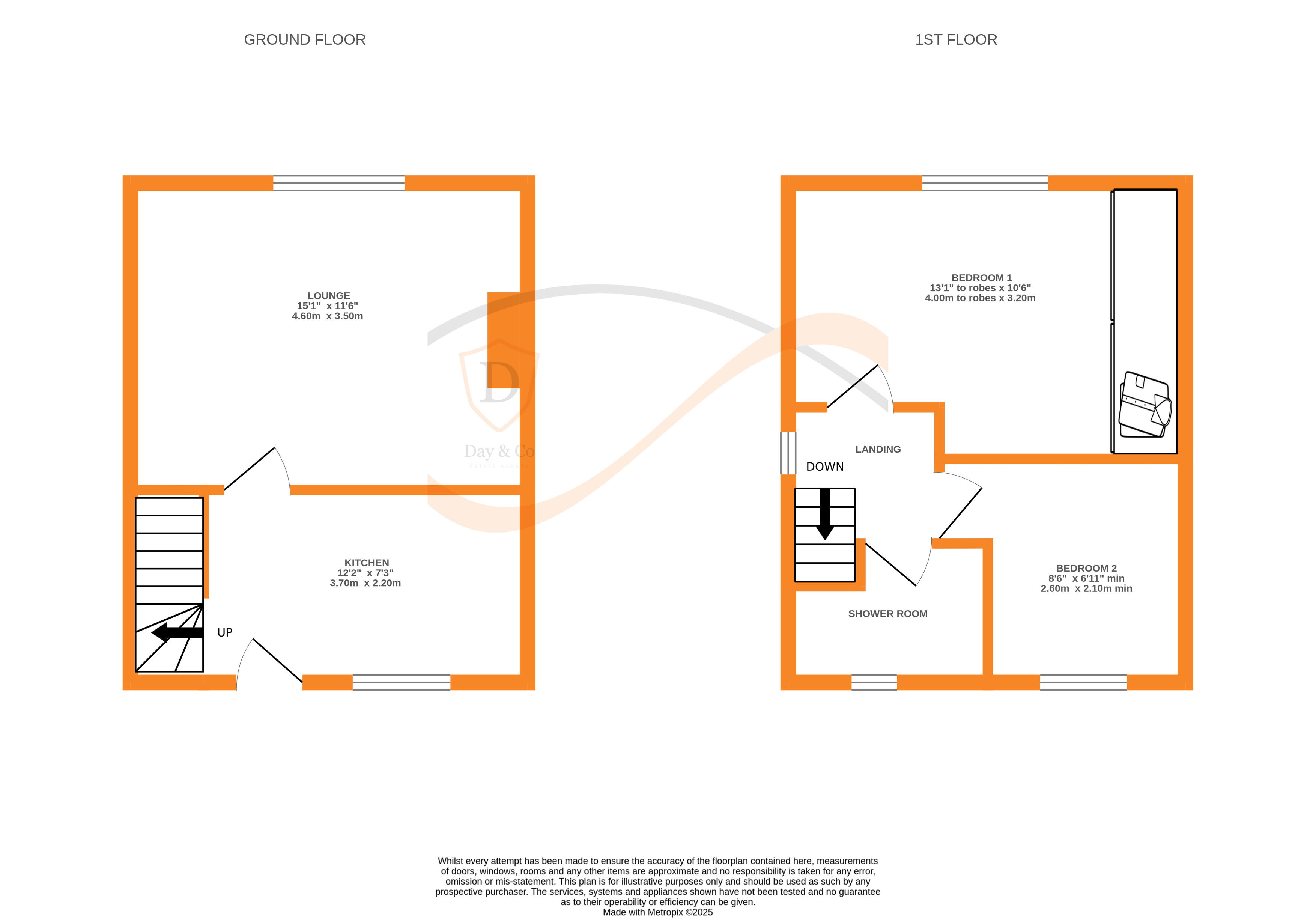 Floorplans For Exley Head, Keighley, West Yorkshire