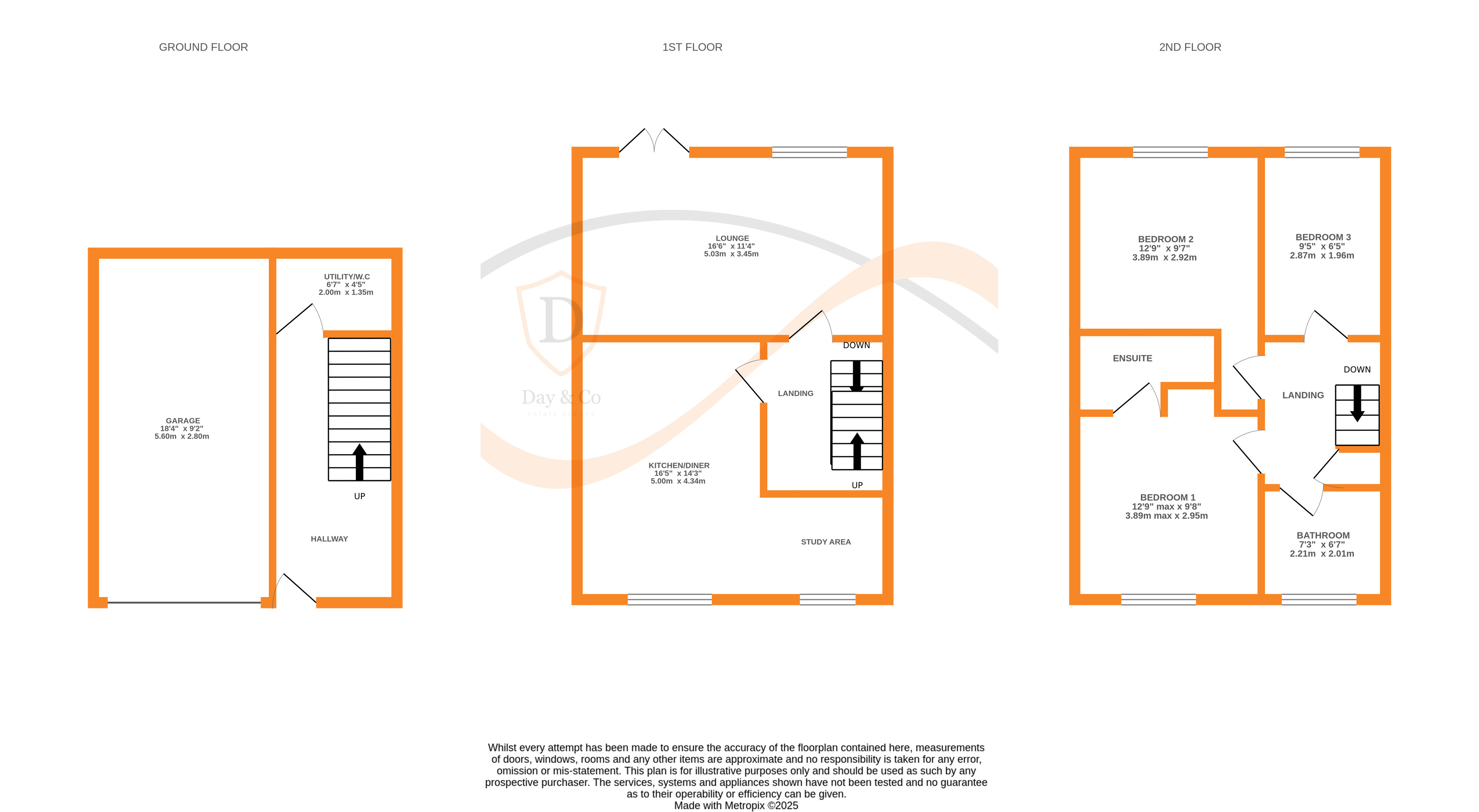 Floorplans For Staincliffe Drive, Keighley, West Yorkshire