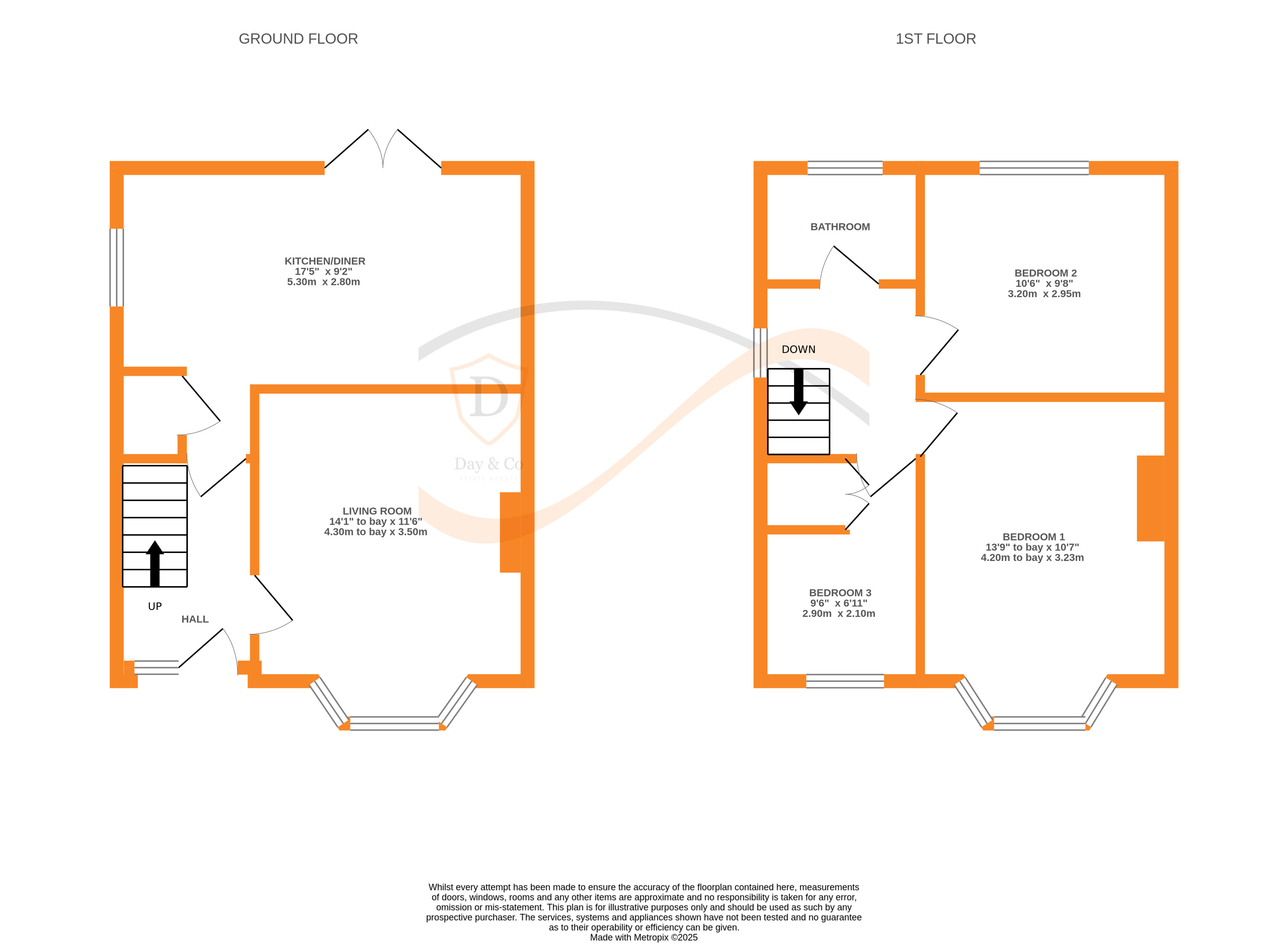 Floorplans For Steeton, Keighley, West Yorkshire