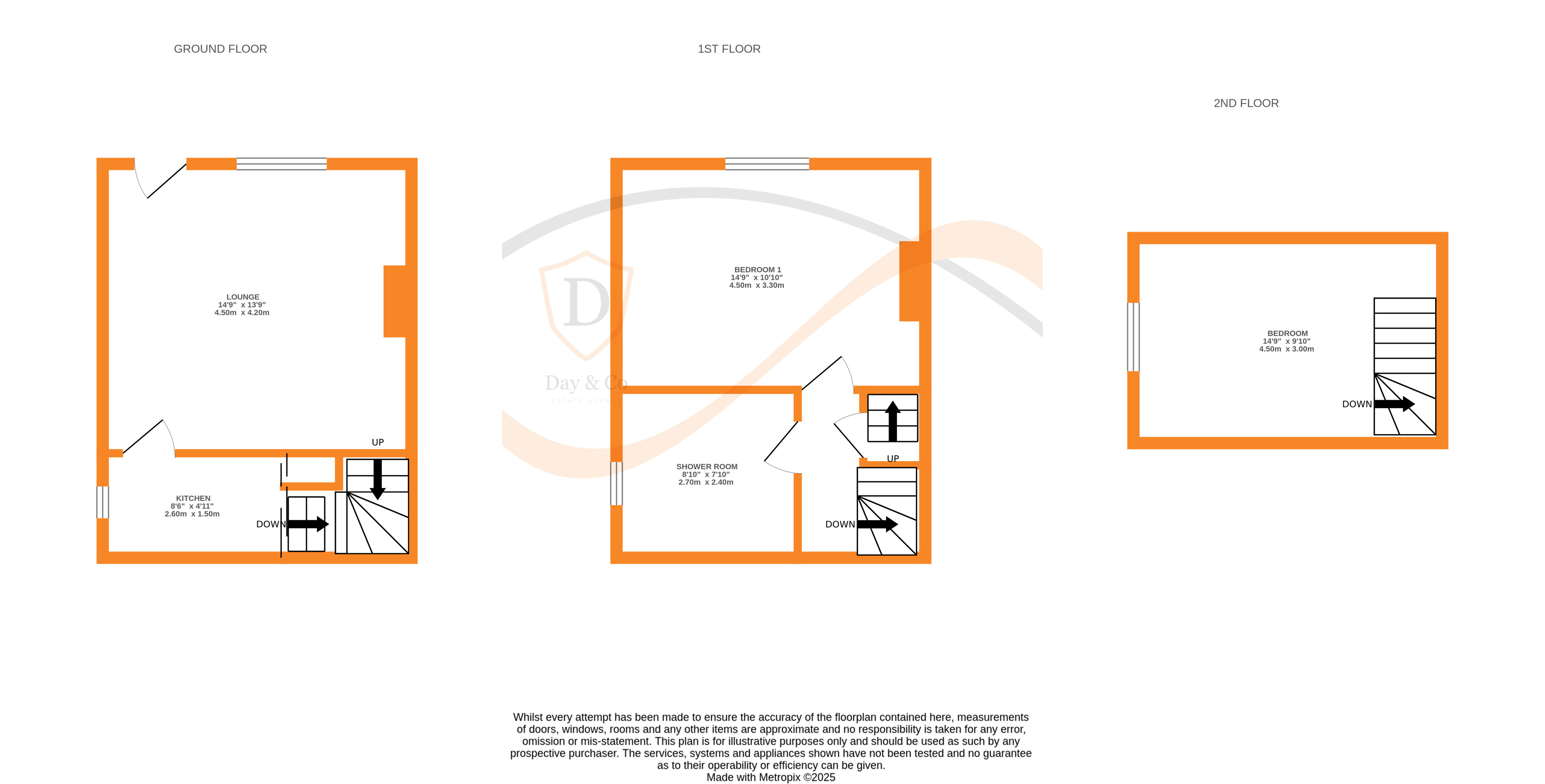 Floorplans For Bracewell Street, Keighley, West Yorkshire