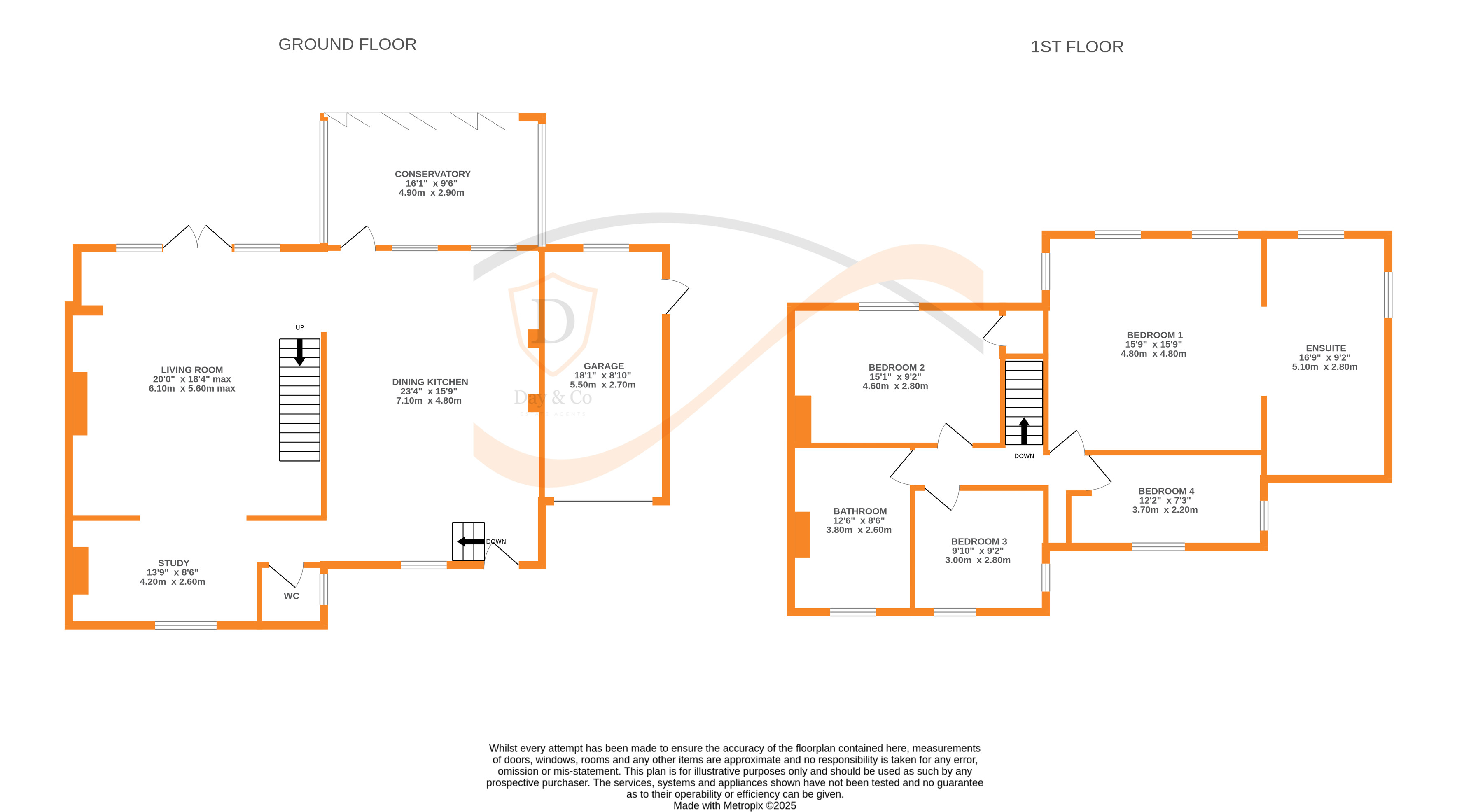 Floorplans For Riddlesden, Keighley, West Yorkshire