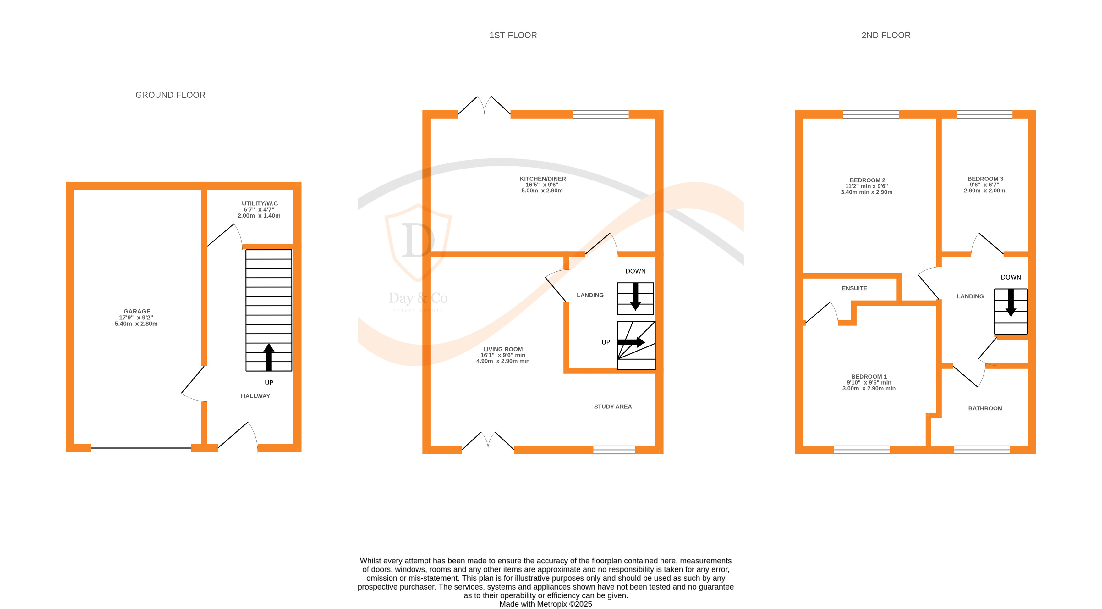 Floorplans For Low Whin Close, Keighley, West Yorkshire