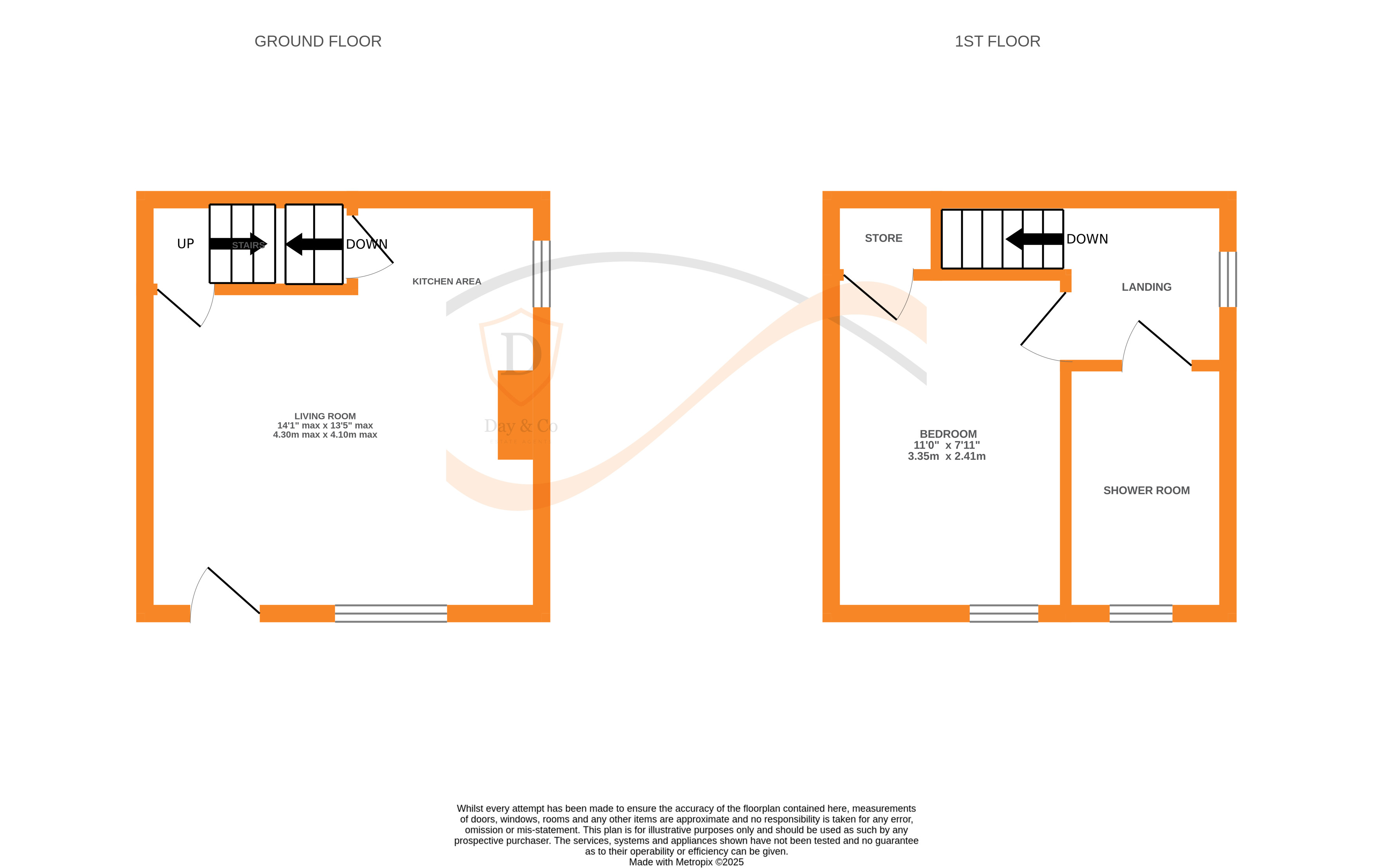 Floorplans For Oakworth, Keighley, West Yorkshire