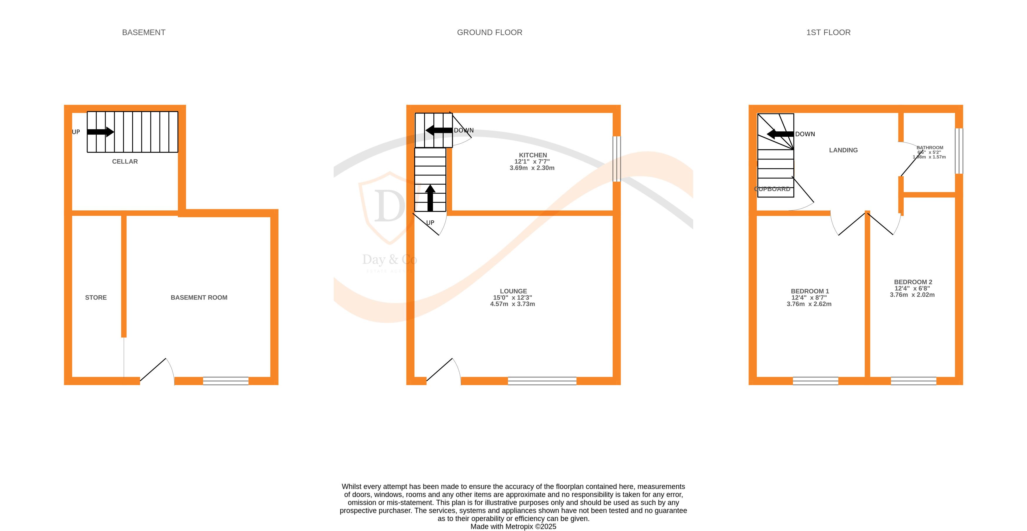 Floorplans For Cross Roads, Keighley, West Yorkshire